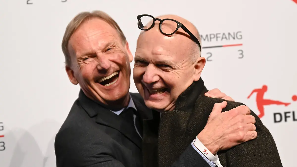 Hans-Joachim-Watzke-l-und-DFB-Praesident-Bernd-Neuendorf-sind-in-die-Top-Gremien-des-internationalen-Fussballs-gewaehlt-worden
