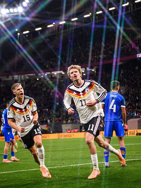 LEIPZIG-GERMANY-17-NOVEMBER-2025-Nick-Woltemade-goal-The-World-Cup-2026-qualifying-match-Germany-vs-Slovakia-at-Red-Bull-Arena