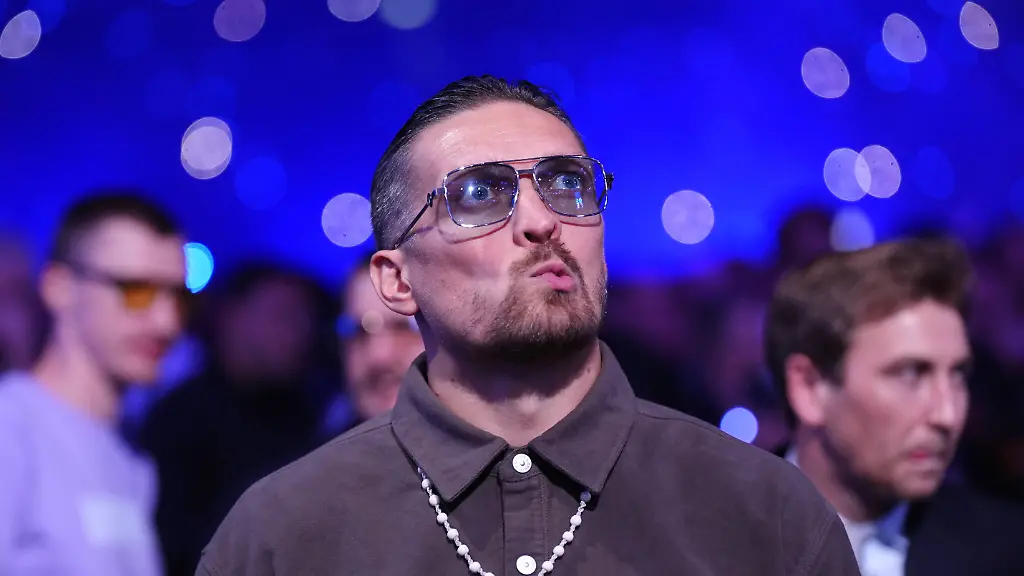 Anthony-Joshua-v-Daniel-Dubois-IBF-Heavyweight-Title-Fight-Wembley-Stadium-Oleksandr-Usyk-in-the-stands-at-Wembley-Stadium-London-Picture-date-Saturday-September-21-2024-Use-subject-to-restrictions-Editorial-use-only-no-commercial-use-without-prior-consent-from-rights-holder