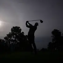 Rory-McIlroy-of-Northern-Ireland-watches-his-tee-shot-on-the-ninth-hole-during-a-practice-round-ahead-of-the-Masters-golf-tournament-at-the-Augusta-National-Golf-Club-Tuesday-April-7-2026-in-Augusta-Ga