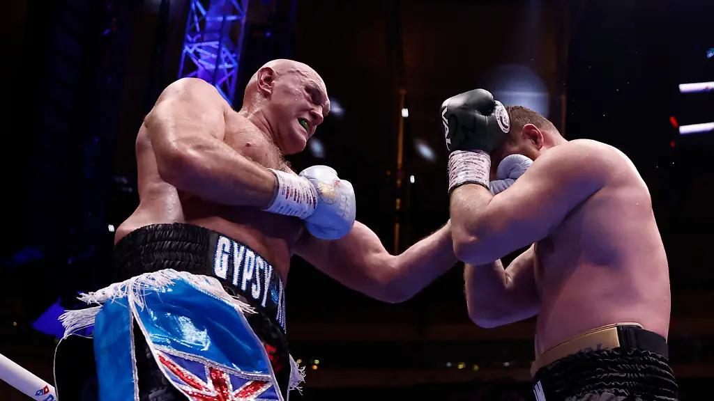 Boxing-Tyson-Fury-v-Arslanbek-Makhmudov-Tottenham-Hotspur-Stadium-London-Britain-April-11-2026-Tyson-Fury-in-action-during-his-fight-against-Arslanbek-Makhmudov-Action-Images-via-Reuters-Andrew-Couldridge