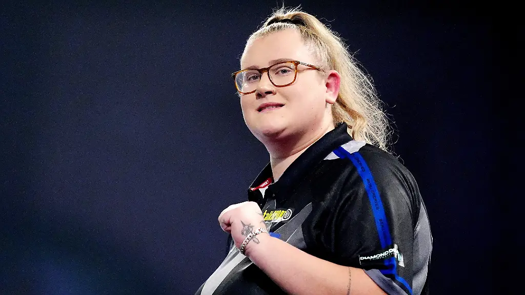 Die-Englaenderin-Beau-Greaves-bei-der-Darts-WM-am-19-12-2025