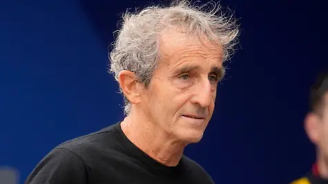 FILE-Former-F1-driver-Alain-Prost-arrives-before-the-third-free-practice-at-the-Monaco-racetrack-in-Monaco-May-25-2024-ahead-of-the-Monaco-Grand-Prix-Formula-One-race