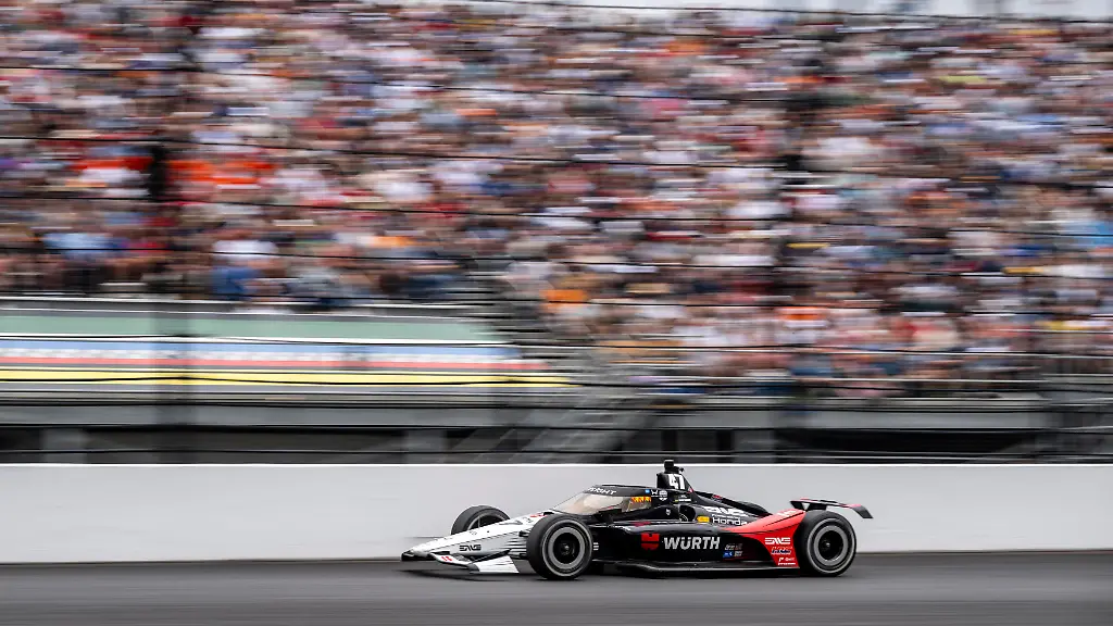 May-24-2026-Indianapolis-IN-Rahal-Letterman-Lanigan-Racings-Mick-Schumacher-races-off-turn-4-during-the-110th-Running-of-the-Indianapolis-500-at-the-Indianapolis-Motor-Speedway