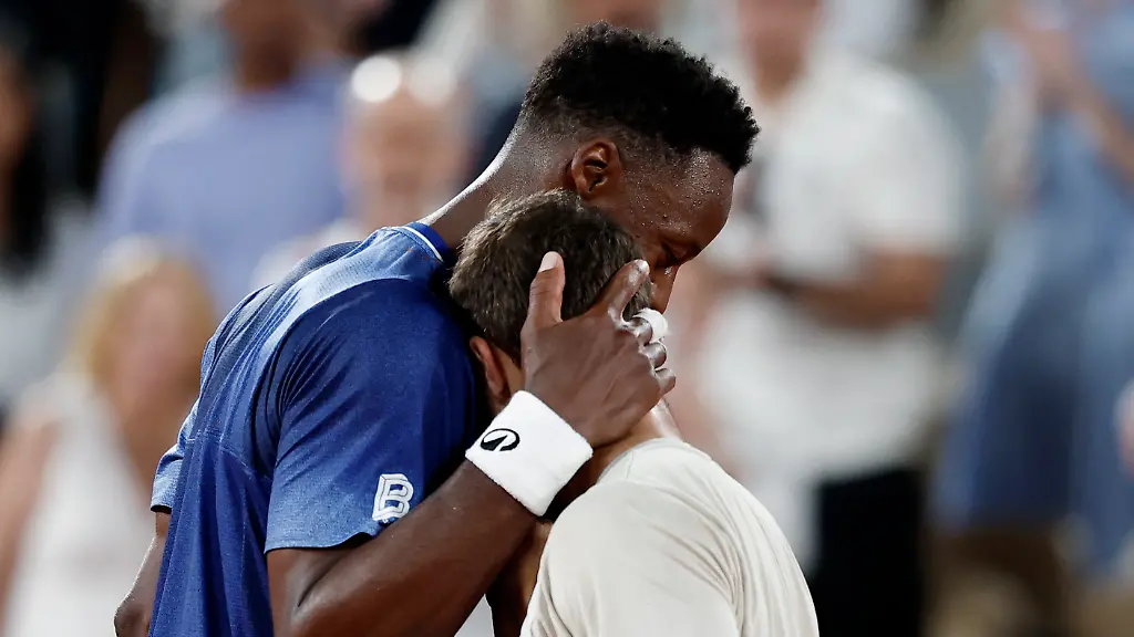 Tennis-French-Open-Roland-Garros-Paris-France-May-25-2026-France-s-Hugo-Gaston-and-Gael-Monfils-after-winning-their-first-round-match-REUTERS-Benoit-Tessier