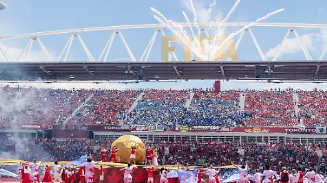 A-general-view-of-opening-ceremony-of-Canada-before-FIFA-World-Cup-WM-Weltmeisterschaft-Fussball-game-between-Canada-and-Bosnia-and-Herzegovina-at-Toronto-Stadium-on-June-12-2026-in-Toronto-Ontario-Canada-PUBLICATIONxNOTxINxBRAxMEX-Copyright-xCurtisxWongx-xSPPx-Sportspressphoto-SPR165292