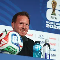 Fussball-Nationalmannschaft-Pressekonferenz-vor-dem-Spiel-gegen-Curacao-Bundestrainer-Julian-Nagelsmann-Deutschland-spricht-in-der-Pressekonferenz-ACHTUNG-Gemaess-den-Auflagen-der-FIFA-duerfen-die-Bilder-ausschliesslich-zur-redaktionellen-Verwendung-genutzt-werden-Eine-kommerzielle-Nutzung-ist-ausgeschlossen-Zudem-duerfen-keine-videoaehnlichen-Sequenzen-erstellt-werden-und-es-duerfen-keine-Veraenderungen-weder-im-Vordergrund-noch-im-Hintergrund-am-Bild-vorgenommen-werden