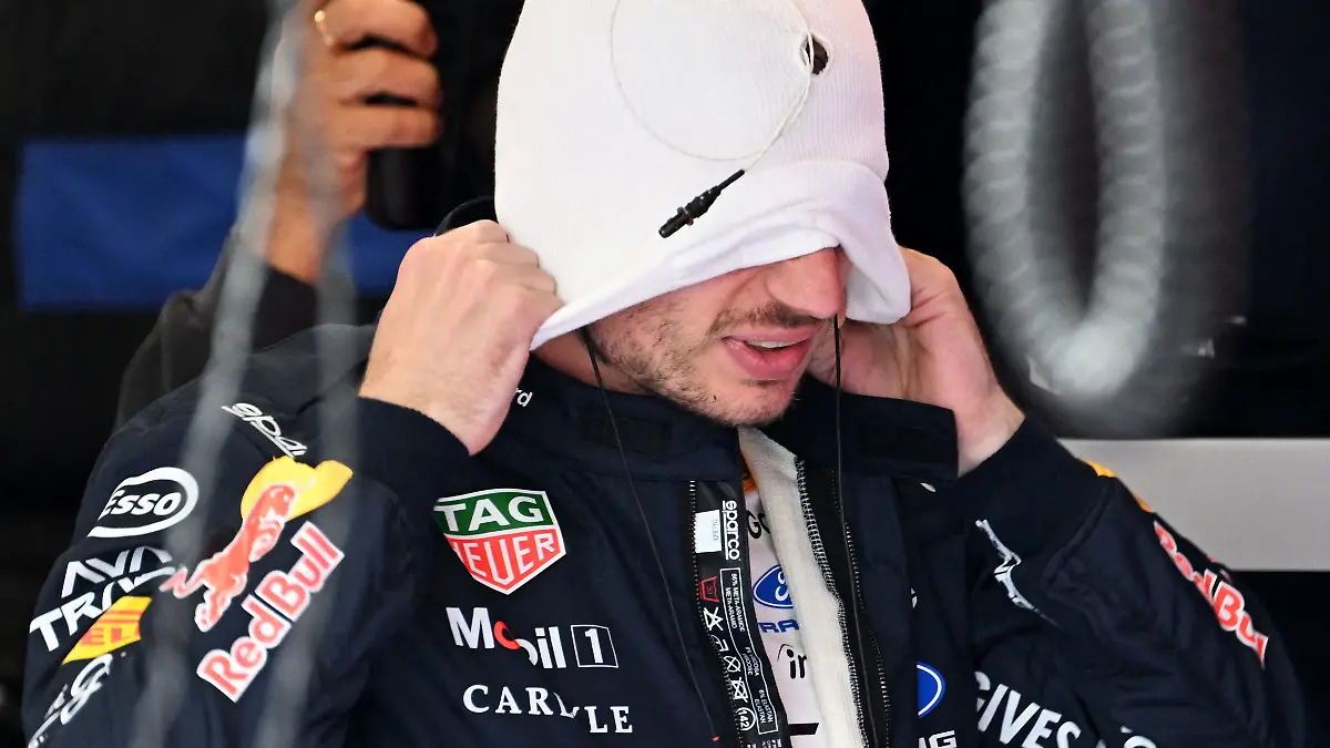 Formula-One-F1-British-Grand-Prix-Silverstone-Circuit-Silverstone-Britain-July-4-2026-Red-Bull-s-Max-Verstappen-ahead-of-the-sprint-race-Pool-via-Reuters-Peter-Powell