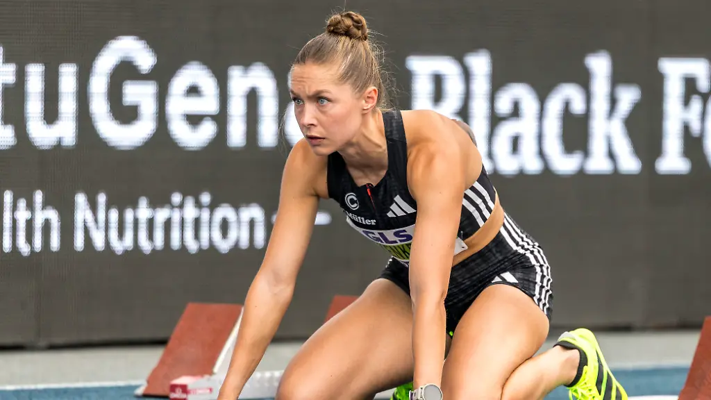 Gina-Lueckenkemper-SCC-Berlin-100m-Vorlauf-Deutsche-Leichtathletik-Meisterschaften-am-25-07-2026-im-Lorheide-Stadion-Bochum-Wattenscheid-Nordrhein-Westfalen