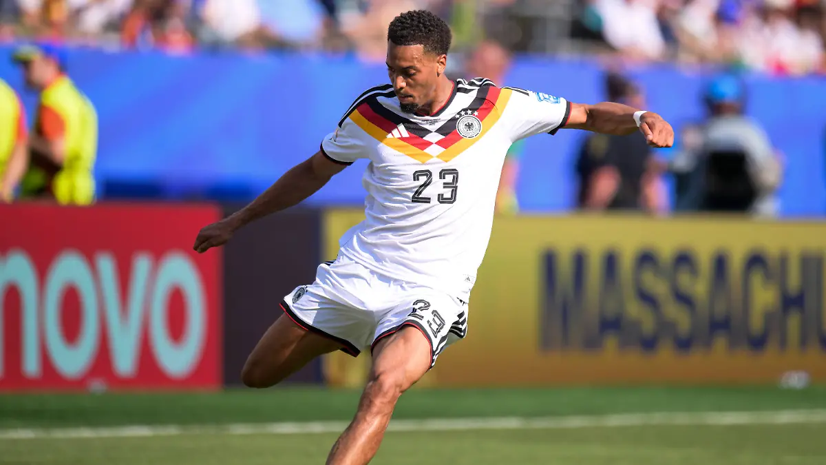 Fussball-WM-2026-20260629-Deutschland-Paraguay-Im-Bild-Felix-NMECHA-Deutschland-23-Foxborough-Boston-Stadion-Massachusetts-Vereinigte-Staaten-von-Amerika-Soccer-2026-World-Cup-20260629-Germany-vs-Paraguay